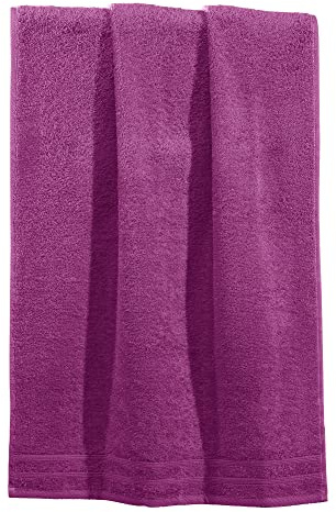 Erwin Müller Handtuch Heidelberg 100% Baumwolle Fuchsia Größe 50x80 cm - saugstark, gut trocknend, kompakt, leichte Qualität - ideal für Sport, Strand, Reisen (weitere Farben)