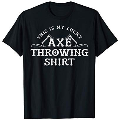 C'est mon lancer de hache chanceux T-Shirt