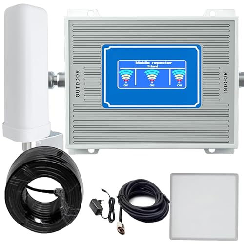 4G 2G 800mhz 1800 MHz Amplificateur de Signal pour téléphone Portable Répéteur 70dB Répéteurs de Signal Mobile Banda 20 Band 3 800 1800 MHz