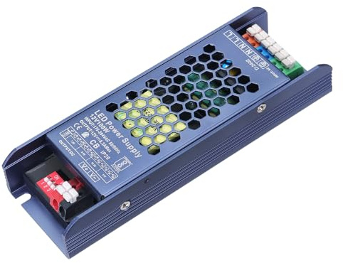 GOMING 12V 100W Ultra-mince Transformateur LED AC 200-240V à DC 12V 8.3A | Tension Constante Driver Alimentation IP20 Non étanche pour Imprimante 3D à Bande Lumineuse LED