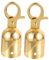 Angoily 2Pièces Butée de Fin de Corde Acier Inoxydable Accessoires pour Corde de Terrasse Embouts avec Crochet Fixation pour Garde-corps et Balustrades