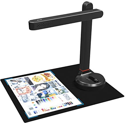 NETUM Dokumentenkamera & Scanner, Buchscanner Capture Größe A4, 8MP USB Dokumentenkamera mit Autofokus, mehrsprachiger OCR, kompatibel mit Windows (SD-2000NC)