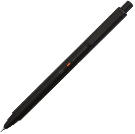 Uni Kuru Toga Metal Mechanical Pencil, Auto Lead Rotation, 0.5mm Fine Point, All-Metal Body, Nocturne Black, M5KH1P.24