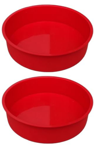 Stampi per friggitrice ad aria compatibili con accessori Cosori 5,5l, accessori COSORI 6,4 Dual Blaze –Senza BPA,adatti per torte, dolci, vassoio da forno, contenitore da cucina–Set 2 stampi