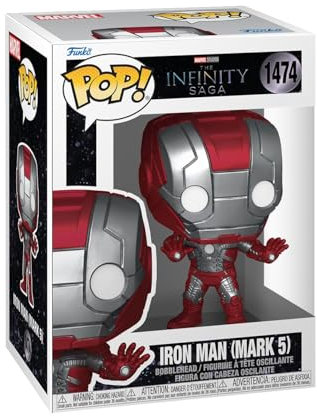 Funko POP! Marvel: MCU Archives – IM2 MRK 5 - Iron Man - Collectable Vinyl Figure - Gift Idea - Official Merchandise - Toys for Kids & Adults - Movies Fans - Model Figure for Collectors and Display