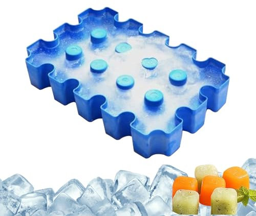 Frosty Beer Cooler, Ice Block Crate for Beer, Crate Ice Block Cooler Cube for Crates, Frosty Beer Mold for Party, Camping