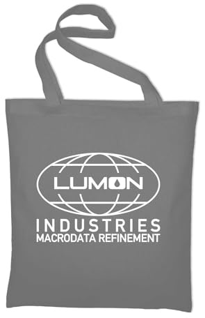 STYLETEX23 Lumon Industries Macrodata Refinement Logo Stoffbeutel Stofftasche Jutebeutel Beutel Tasche, Grau