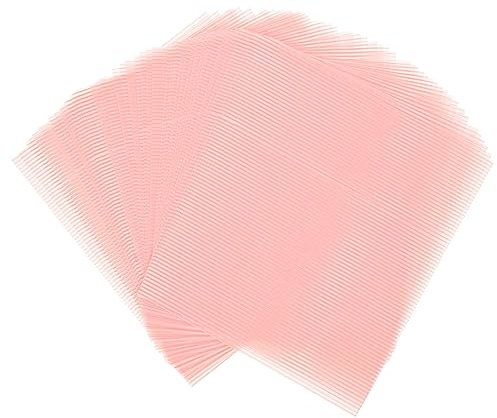 Cabilock 50 Sheets Pink Stripe Food Wrap Paper Greaseproof Sandwich Wraps for Burger Baking and Chips Packing