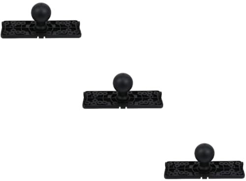 DOITOOL 3 STK Halterung für Fischfinder Sucherhalter Unterstützung Aquarium Bausatz Boote plat kanu zubehör Boat Accessories -Fischfinderhalterung Halter für Fischfinder Nylon Black