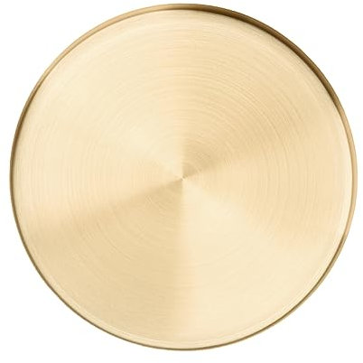 Ipetboom Plateau Rond Pour Bijoux Présentoir à Bijoux Organisateur De Plateau De Rangement Doré