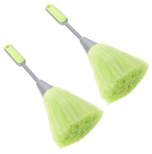 MUCKLILY 2piezas Cepillo para Teclado De Escritorio Plumero De Limpieza y Eliminación De Polvo Ligero y Duradero Adecuado para Computadoras Electrodomésticos y Oficinas Casa
