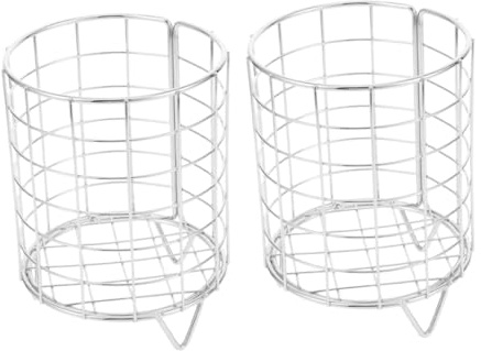SUPVOX 2 Stück Teiliges Metall hasenfutter Rack mit Glatten Kanten Langlebiger Kaninchen heuraufe für Käfige Praktischer Heufutterhalter für Meerschweinchen und Kleintiere