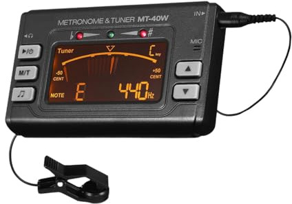 Colcolo Elektronisches digitales Metronom-Stimmgerät, Tongenerator, kompakter professioneller -Bildschirm, 3-in-1, präzise zum Üben von Trompete und Flöte