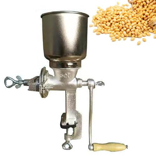 YXINHONGYUE Molinillo De Maíz Multiusos, Molino De Grano De Manivela De Cocina Casera De 39 × 14 × 13 Cm Fácil De Operar Vida Autosuficiente Fuera De La Red