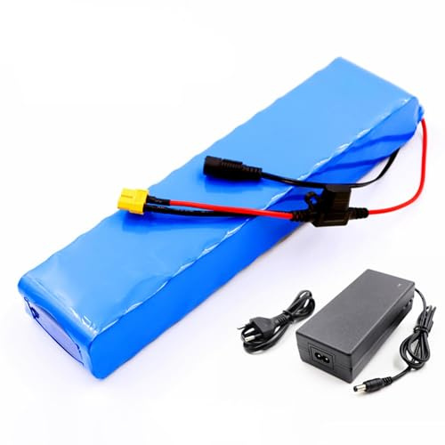 Batería De Bicicleta Eléctrica De 48 V Y 20 Ah, 10S2P, Resistente Al Agua, De Iones De Litio, con Protección BMS Y Cargador T