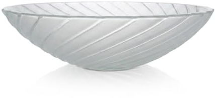 budawi® Brunnenschale Glas | Ø 28 cm Schale für Zimmerbrunnen | Glasschale Dawen Nebler Schale Obstschale Snackschale
