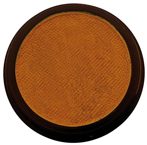 Eulenspiegel - Profi-Aqua Make-Up Perlglanz, Schminke 12 ml, Bronze | Wasserbasierte Schminke für Facepainting & Bodypainting, für Karneval & Mottopartys