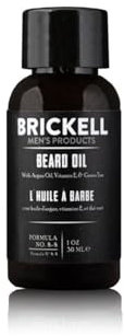 Brickell Men’s Bartöl für Männer – 30 ml – Natürlich und Organisch