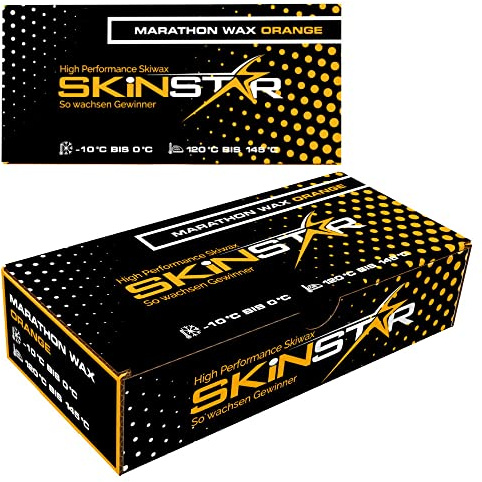 SkinStar Marathon-Wachs Langstrecken-Wachs 3-Tage-Wachs Skiwax Profi-Wax