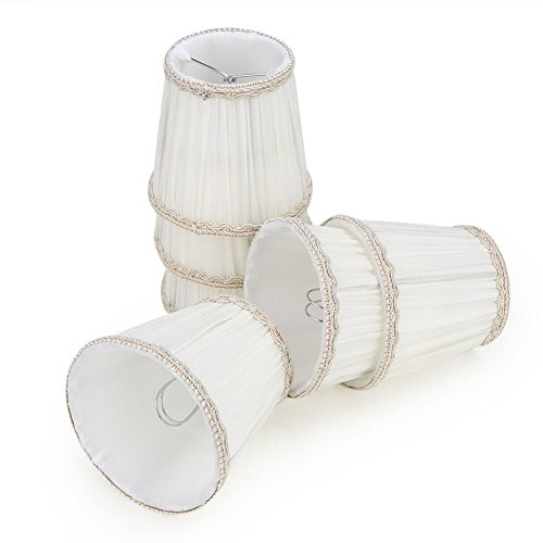 Lampenschirme 2er/6er set E14 E27 Kerzenbirnen für Kronleuchter Pendellampe Wandleuchte Hängelampe Lampenschirm