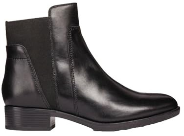 Geox D Felicity F, Stivaletti Donna, Nero (Black), 39.5 EU