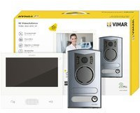 Kit videocitofonico mono TAB 7S b.+13F2 VIMAR K40507/M