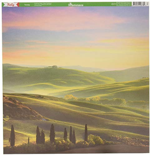 Reminisce Italy Scrapbook Collection Kit, Multi Color Palette, 12-x-12-Inch