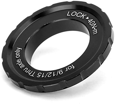 Ladieshow Center Lock für 9/12/15 mm Bike Scheibenbremse Nabe Rotor Lockring