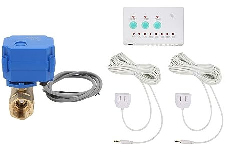 Capteurs D'Alarme De Fuite D'Eau, Kit De Système De Détection De Fuite D'Eau Bidirectionnel Ac100-240V(Eu), Capteur De Niveau De Liquide,Capteur De Niveau De Liquide