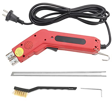 Coupe-mousse, kit d'outils de coupe en polystyrène à couteau chaud électrique avec lames et accessoires (200 W)(EU 220V)