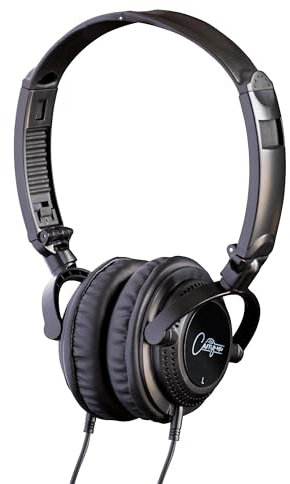 Carry-on Casque d'Écoute Pliable Semi Fermé FH50 Câble de 2m avec Prise Jack Stéréo de 3.5mm Adaptateur de 6.33mm Inclus et Un Serre-tête Réglable