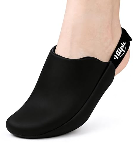 Hilph Kühlmanschette Fuß Zehen Kühlpads für Schwellungen, Bunion Chirurgie | Kalt Warm Kompresse Kühlpack für Nach Zehen-OP, Ballenzehen, Gicht, Plantarfasziitis, Wiederverwendbare, 1 Stück, Schwarz