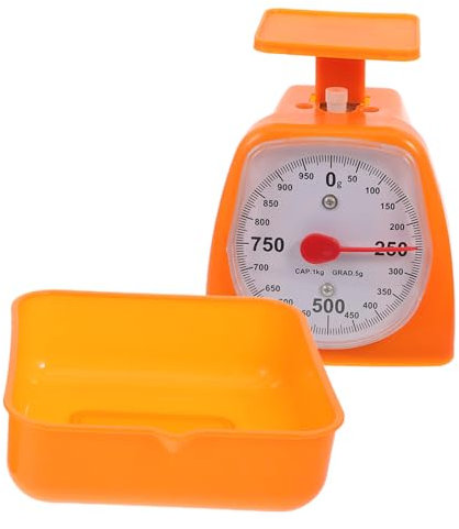COLLBATH Mechanische Küchenwaage Präzise Analoge Portionswaage Mit Ablesbarem Zifferblatt Für Haushalt Labor Backen Und Studenten Portabel Und Langlebig Zufällige Farbverteilung