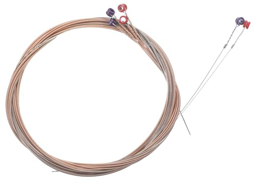 BESTonZON 6stücke Phosphorbronze Gitarrensaiten Für Folk-gitarre Langlebige Metal-saiten Mit Standardmäßiger Spannung Für Klänge Und Hervorragendes Spielgefühl