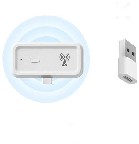 For Tuya ZigBee Smart Signal Repeater, Type-C Amplifier Extender Smart Home Automation Device Work with ZigBee Gateway Hub Smart Life (Repeater+Adapter)