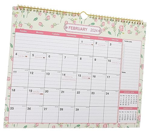 HAPINARY Abreißkalender –2025 Großer Wandkalender Kalender Zum Notieren Monatskalender Für Zuhause Englischer Kalender Hängekalender Für Büro