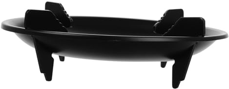 HOMSFOU Anello di Supporto per Wok in Ferro Nero Stabilità Migliorata e Installazione Facile, Supporto Antiscivolo per Piano Cottura a Gas in Cucina