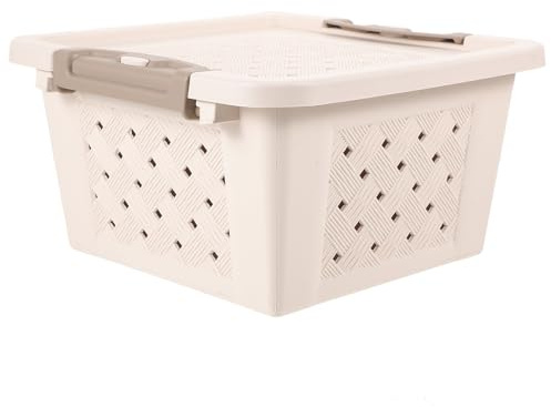 Veemoon Caja Transportadora para Hámster Jaula Transpirable para Mascotas Pequeñas Plástico Resistente Tamaño Pequeño para Viaje y Paseo Mascotas Pequeñas como Hámsteres y Conejos
