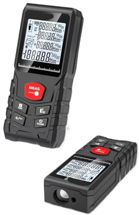 Laseravstånd 50M/100M/120M Avståndsmätare Professionell mätare Laseravståndsmätare Linjal Testverktyg(SK-120)