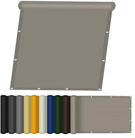 Telo Vela Ombreggiante 3 x 3.1 m Impermeabile, Protezione UV 98% Tenda a Vela Quadrata Vari Colori e Misure per Terrazza, Giardino, Balcone, Campeggio, Rettangolare, Cachi