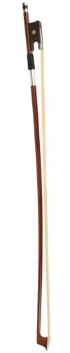 1/4 Holz Violinbogen für Anfänger und Schüler in Coffee | Verbesserte Elastizität, Angenehmes Griffgefühl, Geeignet für Übung und Spiel
