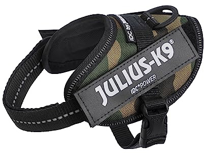 JULIUS K-9 IDC Powergeschirr, Größe: 2XS / Baby 2, Camouflage, 16IDC-C-B2