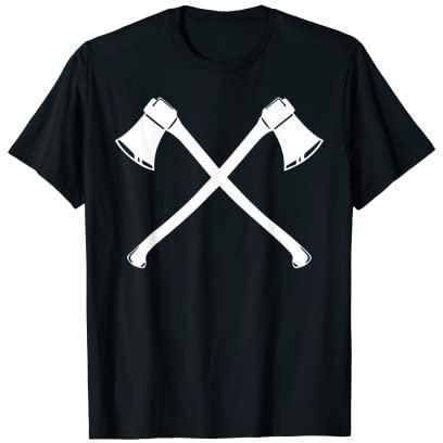 Axe Throwing Crossed Axe Sledgehammer T-Shirt