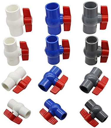 ANWUYANG Diametro 1pc Interno 20/25/32 / 40mm di Riparazione della Valvola A Sfera in PVC Impianti Idraulici PVC-U della Valvola A Sfera di Plastica del Connettore del Tubo Interruttore