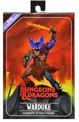 NECA - Dungeons & Dragons Warduke Ultimate 7 Action Figur | Dungeons & Dragons 17,8 cm Actionfigur Ultimate - Warduke