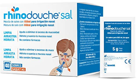 Rhinodouche Sel Nettoyant Nasal 40 sachets