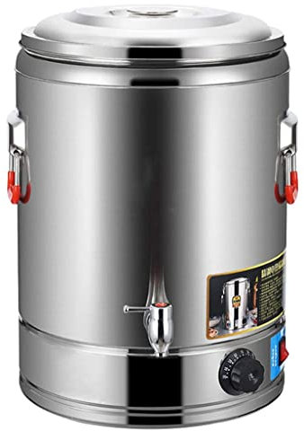 ANSNOW Dispensador de Agua Caliente, Hervidor de Agua Eléctrico, Urna para Catede Té con Agua Caliente con Espiga, Termo de Café para Buffet Y Fiesta/-/80L