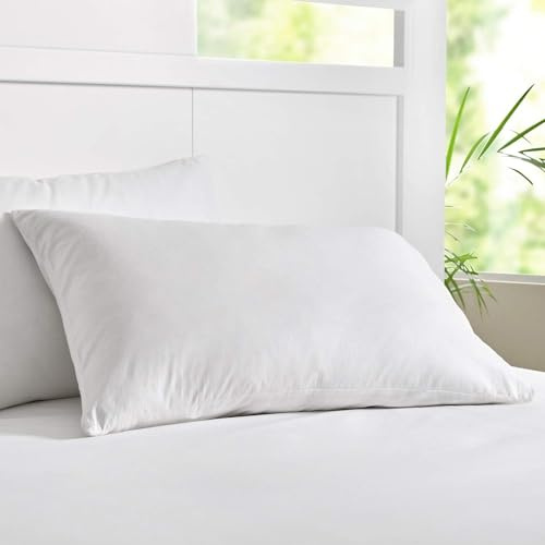 Funda de Almohada - Hipertranspirable, Impermeable, Extrasuave, Cierre con Cremallera (135_x_45_cm)
