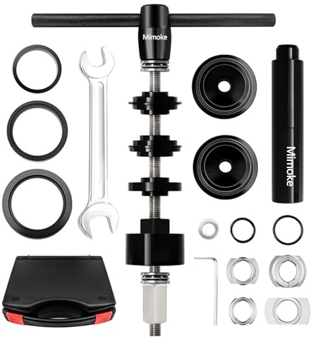 Mimoke Kit di attrezzi professionale per bicicletta, compatibile con PF30 BB30 BB86 BB91 BB92, installazione e rimozione, kit di manutenzione di precisione per appassionati di biciclette e meccanici