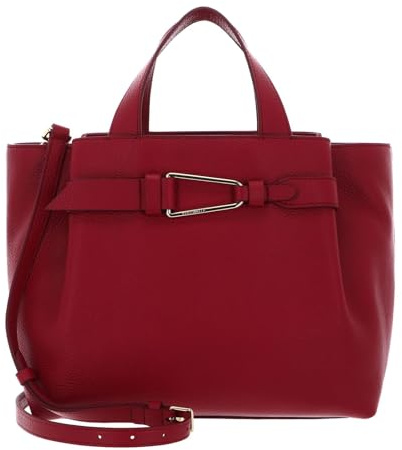 Coccinelle Malory Handbag Grained Leather Sangria